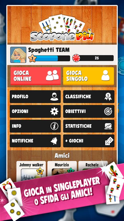 scopa spaghetti interactive|Scopone Più .